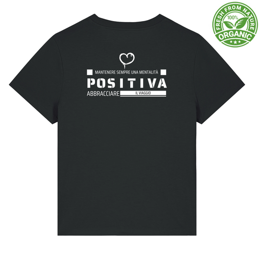 T-Shirt Women Premium Organic Una mentalità POSITIVA