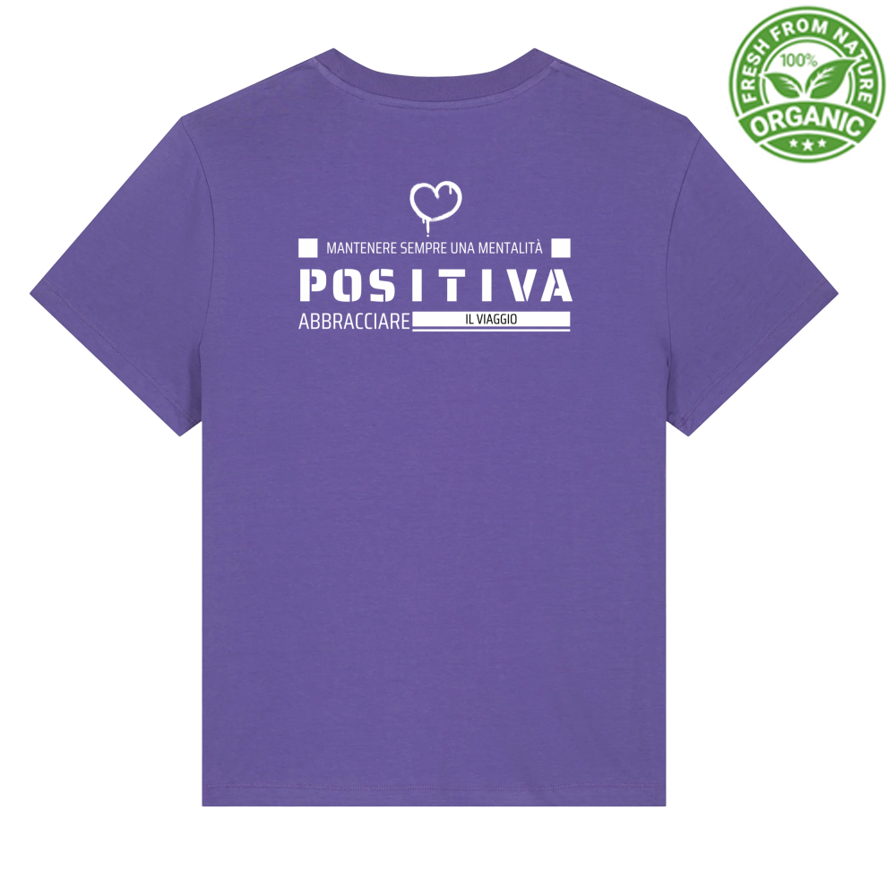 T-Shirt Women Premium Organic Una mentalità POSITIVA